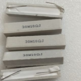 Điện trở sứ 10 om 30w combo 5