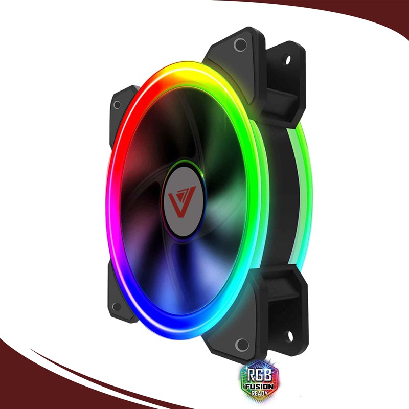 Fan case VSP đèn LED RGB làm đẹp làm mát vỏ thùng máy nhiều mã V201 V202 V202B V208 V209