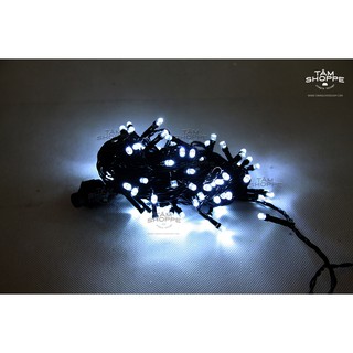 [LOẠI 1] Dây đèn Led màu trắng tuyết trơn 10m 96 bóng