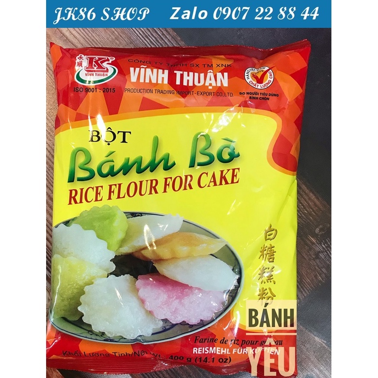 2 Gói Bột Bánh Bò Vĩnh Thuận 400g