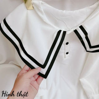Áo sơ mi thủy thủ kèm ảnh thật