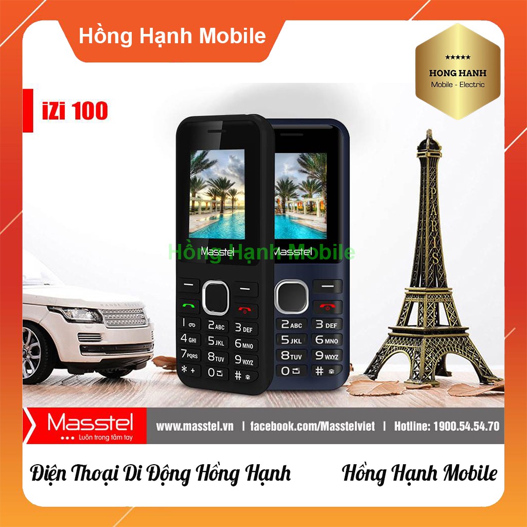 Điện Thoại Masstel iZi 100 - Hàng Chính Hãng - Hồng Hạnh Mobile