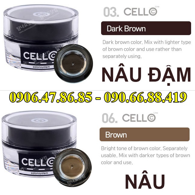 Sáp khắc cello điêu khắc chân mày 10ml Hàn Quốc | BigBuy360 - bigbuy360.vn