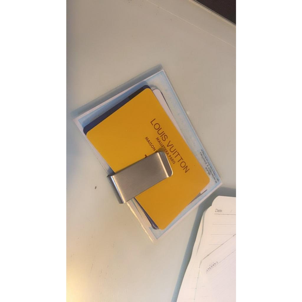 Kẹp tiền - Dụng Cụ Kẹp Tiền Inox - Kẹp sách Money clip cao cấp