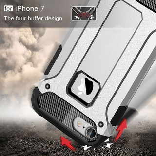 For iPhone 8 Plus 7 7 Plus Tough Armor TPU + PC Combination Case