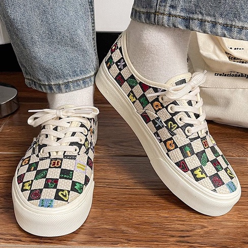 Giày Vải dây buộc nhiều màu ngộ nghĩnh đáng yêu mẫu mới 2022