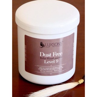 BỘT TẨY TÓC TÍM LUXSONS DUST FREE 500G