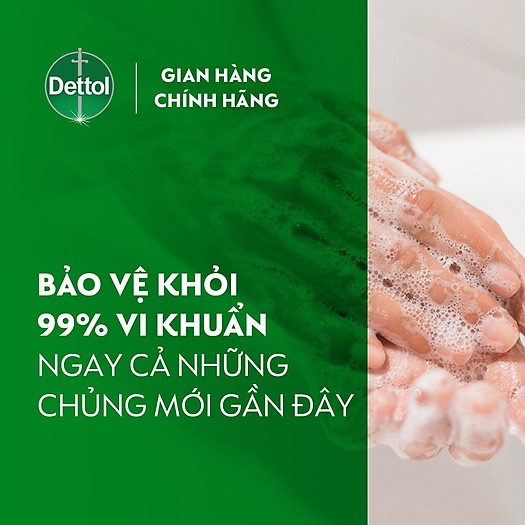 COMBO CHAI NƯỚC RỬA TAY DETTOL KHÁNG KHUẨN 250G + TÚI 225G