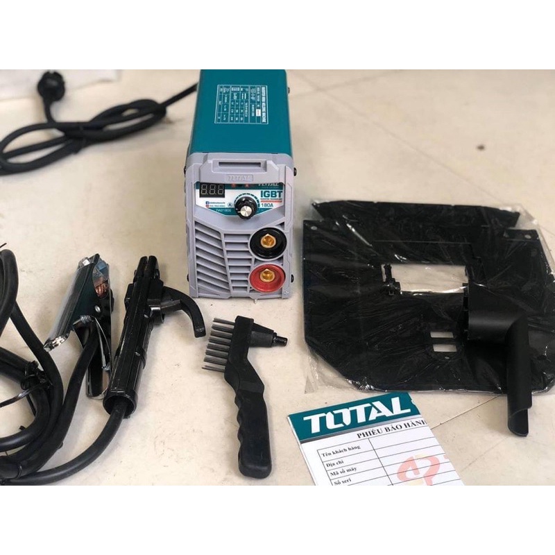 Máy Hàn điện tử 180A (dòng Thật) loại mini TOTAL TW21806
