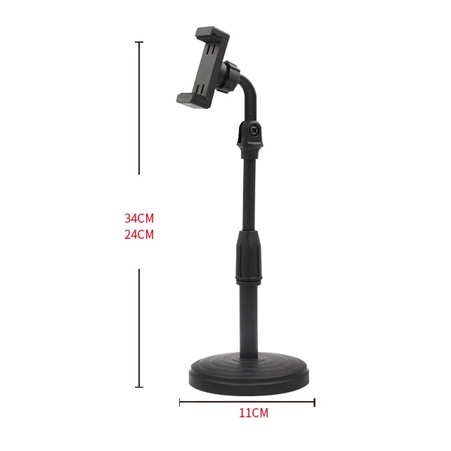 Giá Đỡ Điện Thoại L7 Để Bàn Kẹp Điện Thoại Livestream,Quay TikTok,, Xem Video Xoay 360 Độ