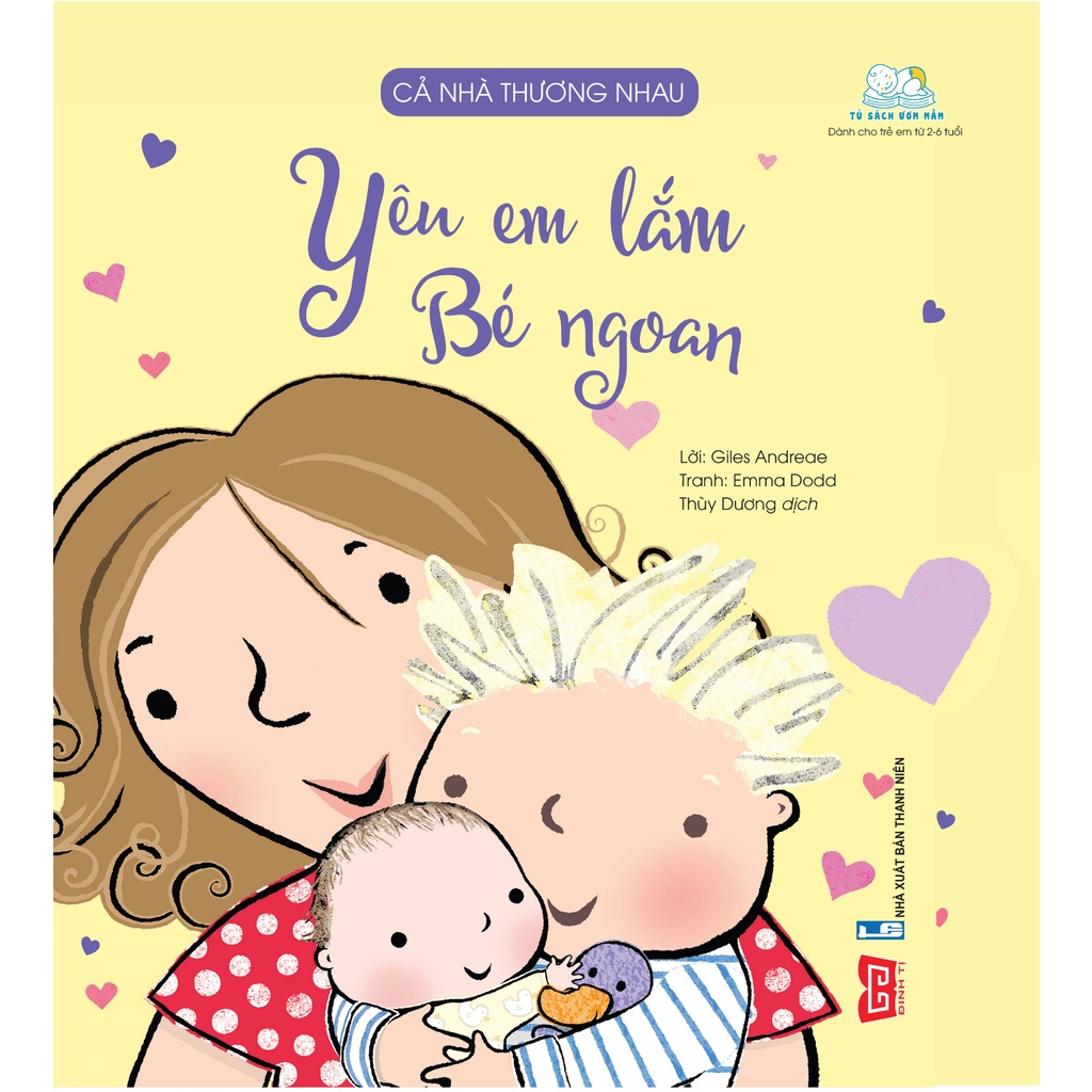 Sách - Ehon Cả nhà thương nhau (6 tập, lẻ cuốn tùy chọn)