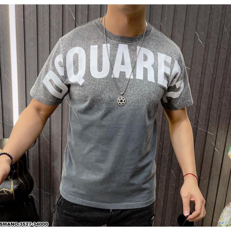[Sẵn hàng] Áo Phông Loang DSQ Spf Cho Nam - Áo Thun Nam Loang Cao Cấp