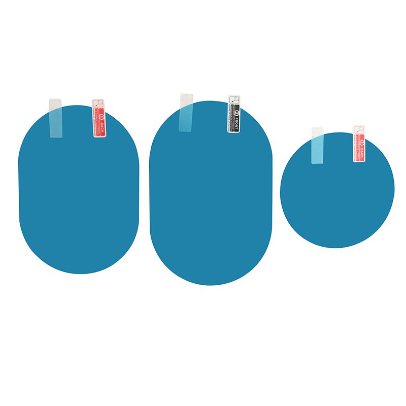 Bộ 2 Phim Dán Bảo Vệ Gương Chiếu Hậu Xe Hơi Chống Sương Mù / Nước Mưa Tiện Dụng