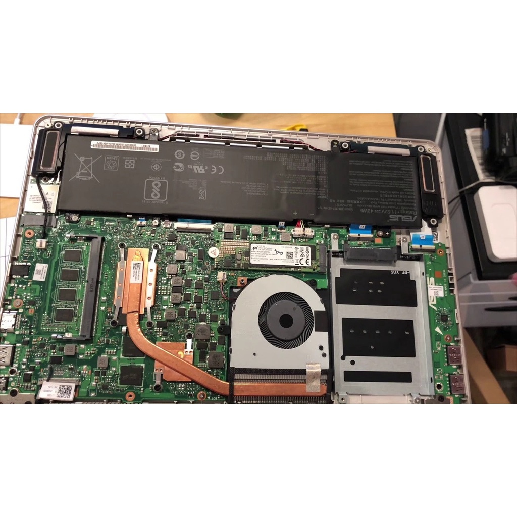 Pin laptop ASUS B31N1707 VivoBook S14 S410UQ S41OUN S4100VN8550U S4200U S4100V ZIN chuẩn logo Asus