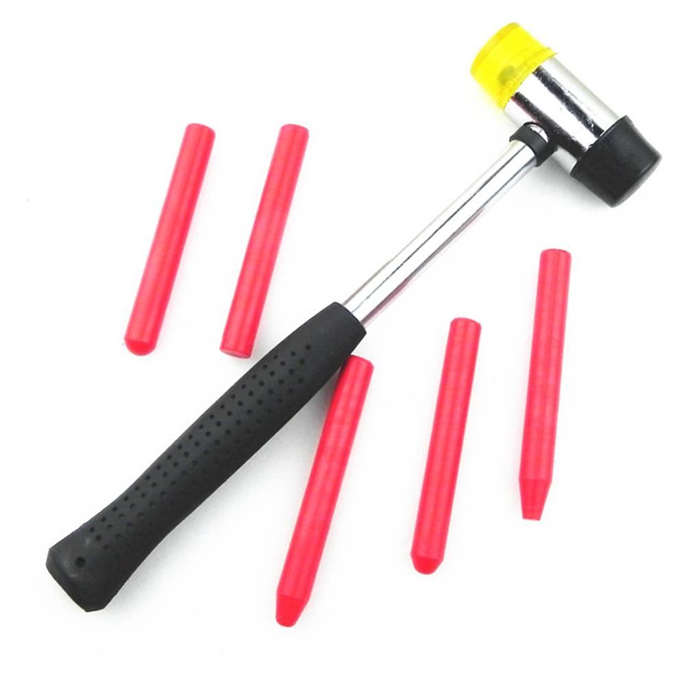 5 cái Ô tô Tap xuống Nylon Pen Tool Sửa chữa vết lõm Công cụ chuyên nghiệp để loại bỏ mưa đá không sơn