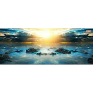 Tranh 3D dán bể cá KT 120cm*60cm có keo sẵn