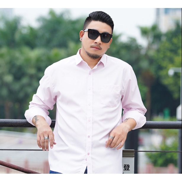 Áo Sơ Mi Công Sở Nam Plus Size