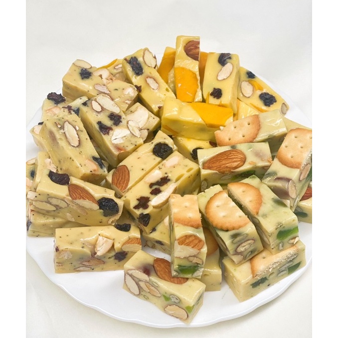 Kẹo Nougat  250g - kẹo hạt dinh dưỡng siêu ngon ?