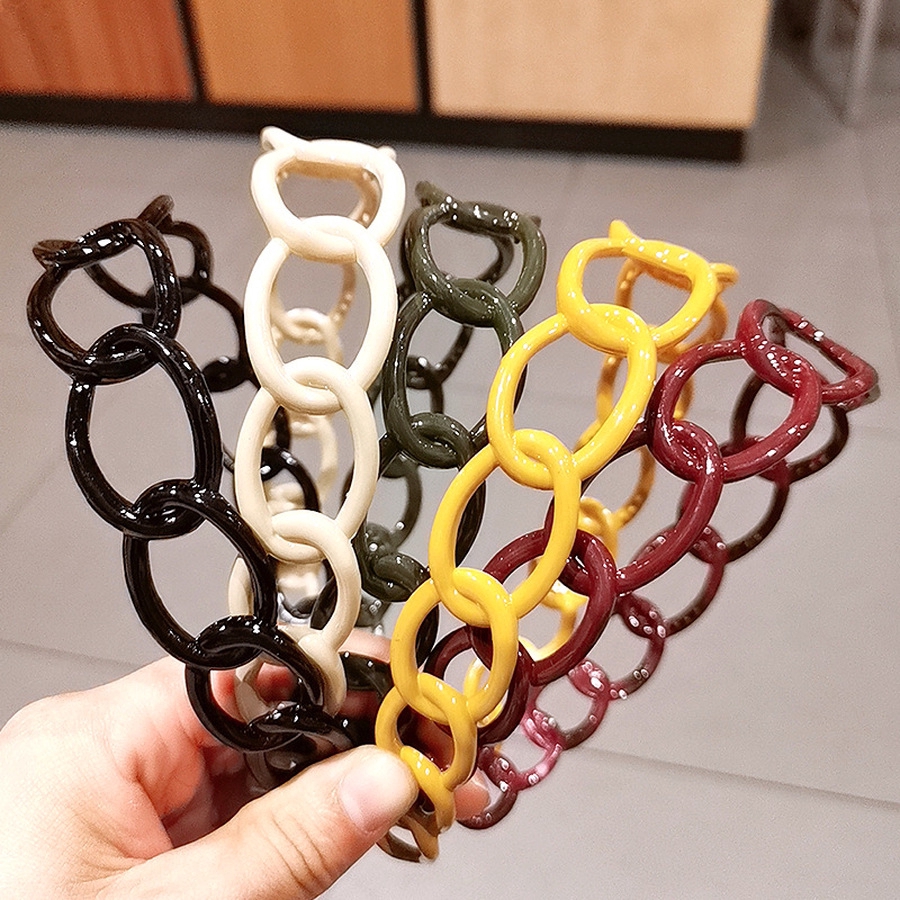 Băng đô nhựa phối rỗng thời trang cho nữ