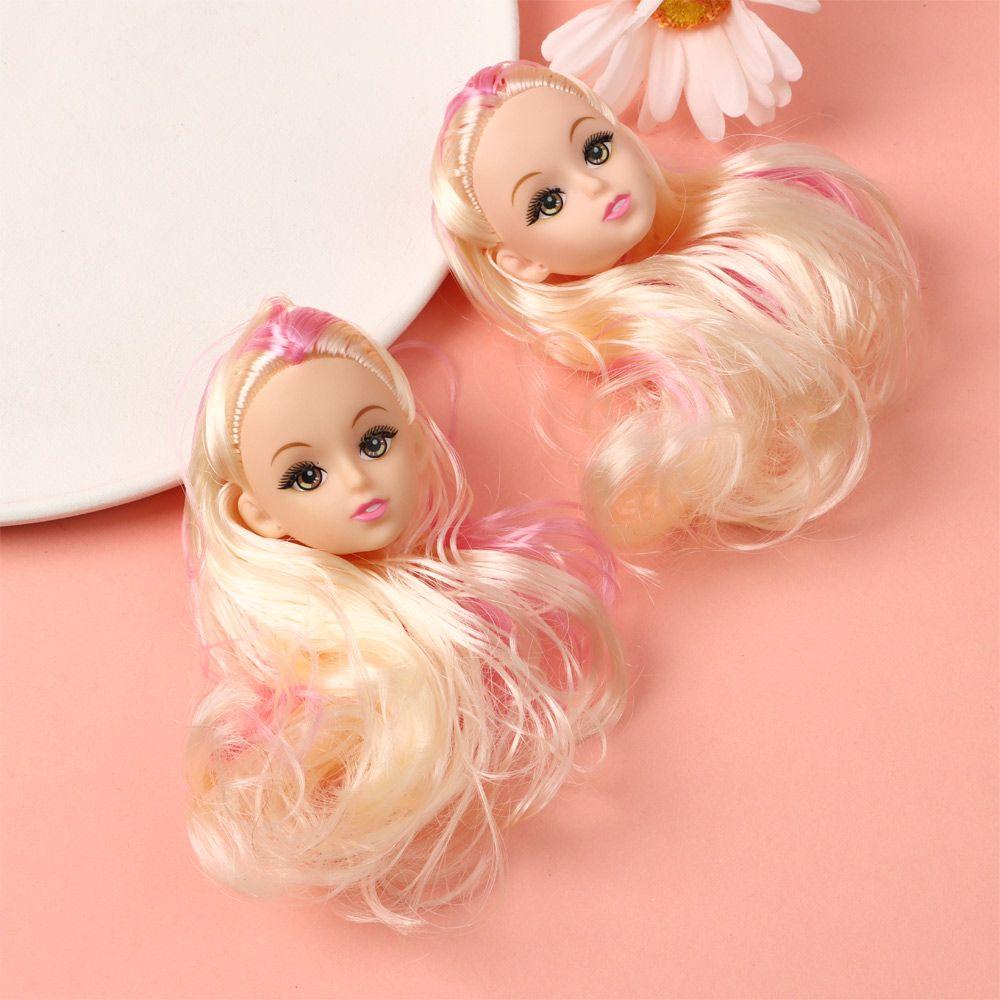 Đầu Búp Bê Barbie Tỉ Lệ 1 / 6 Nhiều Màu Sắc