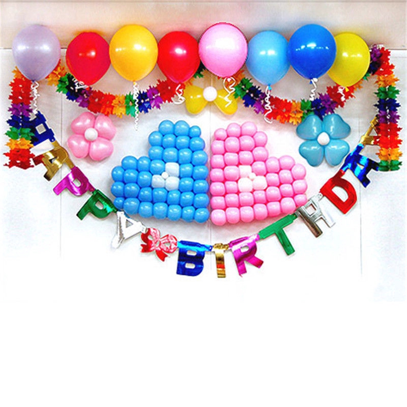 Set 100 miếng keo dán bong bóng chuyên dụng trang trí tiệc