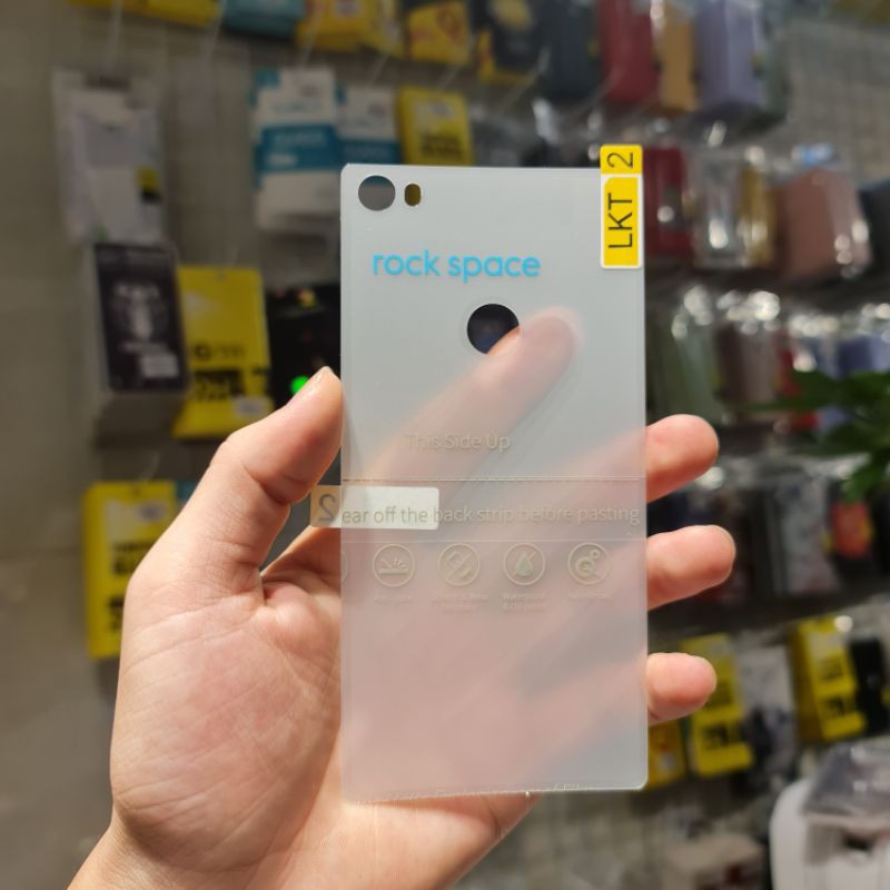 Miếng dán PPF Chống Vân tay Rock Space mặt trước/ mặt lưng Bphone 3/ 3 Pro/ Bphone 86/ 86S | Độc Chất Store