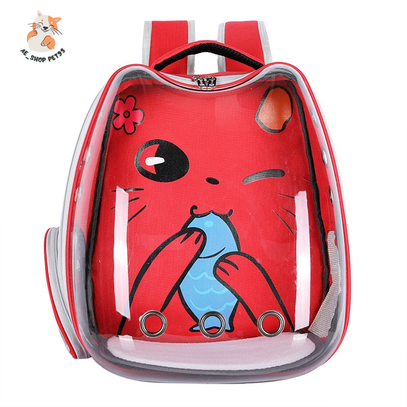 Balo Phi Hành Gia Trong Suốt Vận Chuyển Chó Mèo - Túi Vận Chuyển Chó Mèo