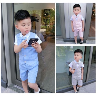 set công tử bé trai 4 chi tiết B22212