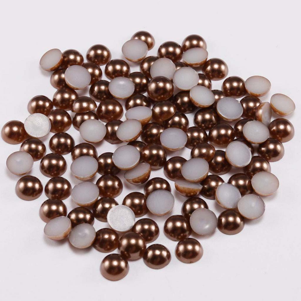 Set hạt ngọc trai bán tròn St.kunkka bằng nhựa ABS dành cho tự làm đồ trang sức thủ công mỹ nghệ điện thoại di động