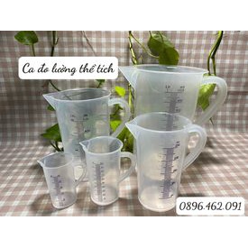 Ca nhựa chia vạch, ca đong nhựa, ca nhựa đo lường thể tích 50ml/100ml/250ml/500ml/1000ml