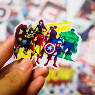 Set 100 Sticker hình dán - Marvel