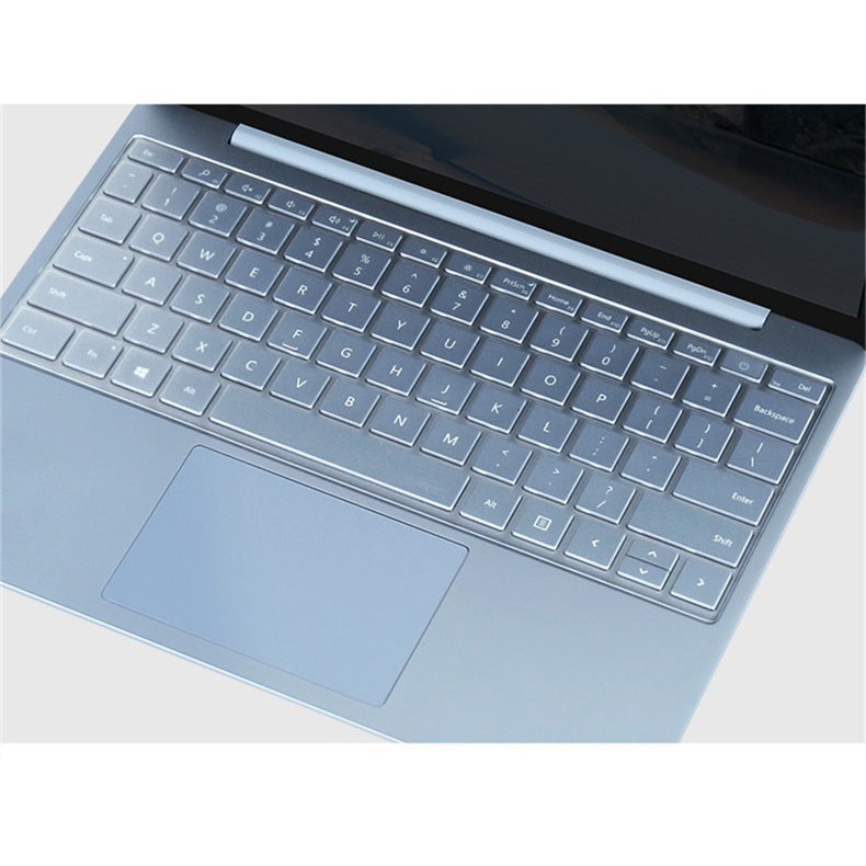 Tấm Lót Bảo Vệ Bàn Phím Máy Tính Bằng TPU Trong Suốt Chống Thấm Nước / Bụi Bẩn Cho Microsoft Surface Laptop Go 12.