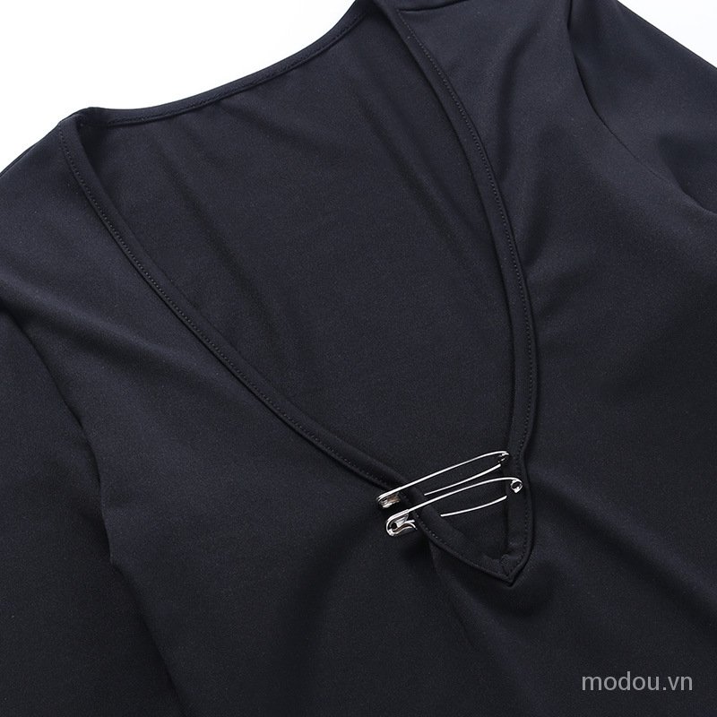 Đầm Dài Tay Xẻ Cao Gợi Cảm Cho Nữ Modou 3y