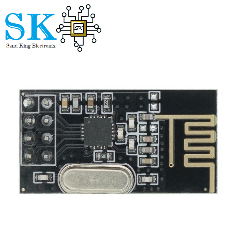 Mô đun truyền tín hiệu không dây Tzt Nrf24L01 2.4g / Nrf24L01 RF24L01+PA+LNA có anten khoảng cách 1100m