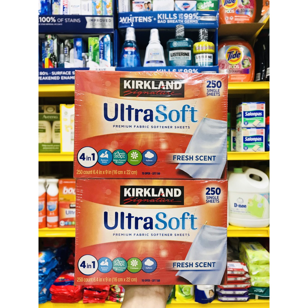 GIẤY THƠM KIRKLAND SIGNATURE FARRBIC SOFTENER - Hàng COSTCO MỸ