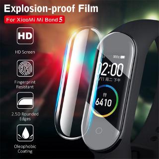 Miếng Dán Tpu Mềm Bảo Vệ Màn Hình Cho Xiaomi Mi Band 5 / Nfc Miband5