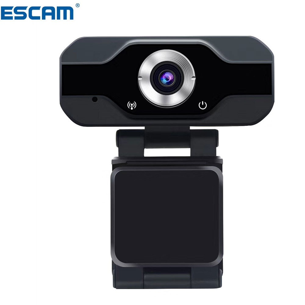 Webcam Escam Hd 2mp 1080p - Pvr006 - Màu Đen Kèm Micro Cho Máy Tính | BigBuy360 - bigbuy360.vn