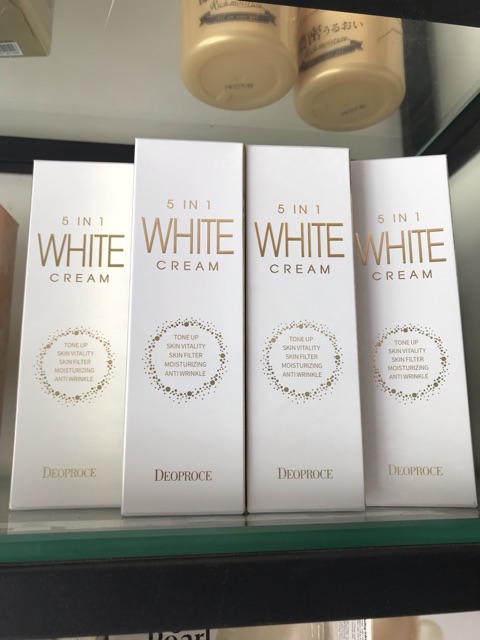 Kem dưỡng da 5 in 1 white cream