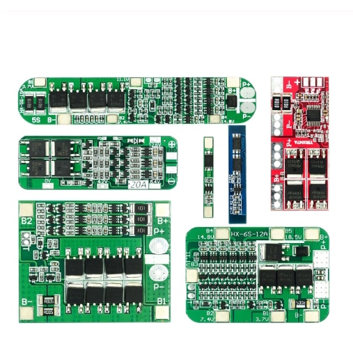 Mô đun mạch bảo vệ pin sạc Pin Lithium Li-ion 18650 1S 2S 3S 4S 3A 20A 30A PCB BMS