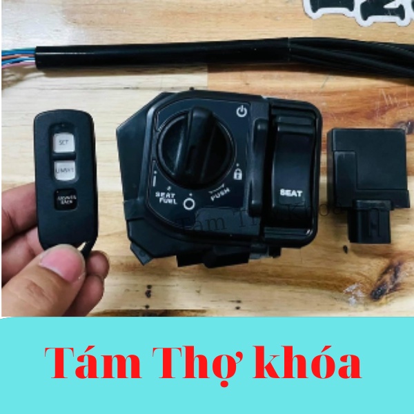 ⚡-50% RẺ VÔ ĐỊCH⚡Full Khoá Smartkey zin Honda cho xe Click-Vario 125-AB-Winner X-Vision-Lead-Sh mode-SH Việt-PCX-scoopy