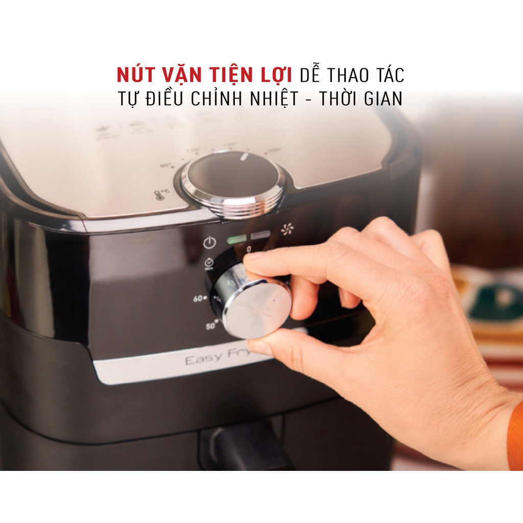 Nồi chiên không dầu Tefal 2in1 Easy Fry &amp; Grill Classis EY501815