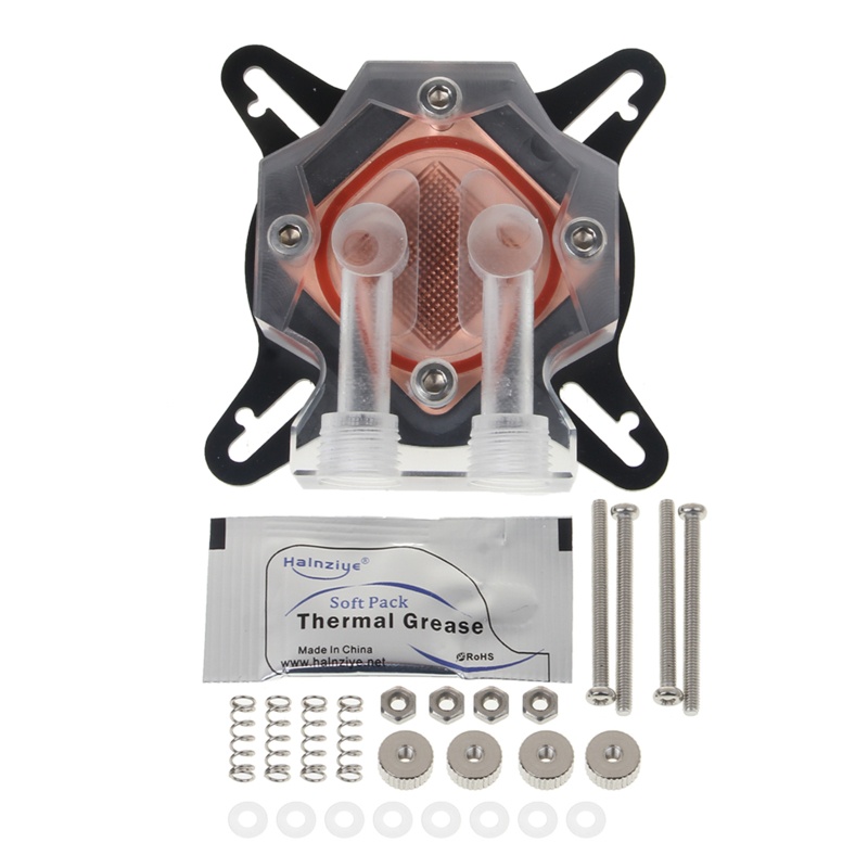 Khối Làm Mát Bằng Nước G1/4 Cho GPU PC Waterblock AMD Intel 1156 2011