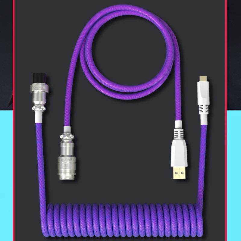 Dây Cáp Sạc Truyền Dữ Liệu Đầu USB Loại C Cho Bàn Phím Cơ