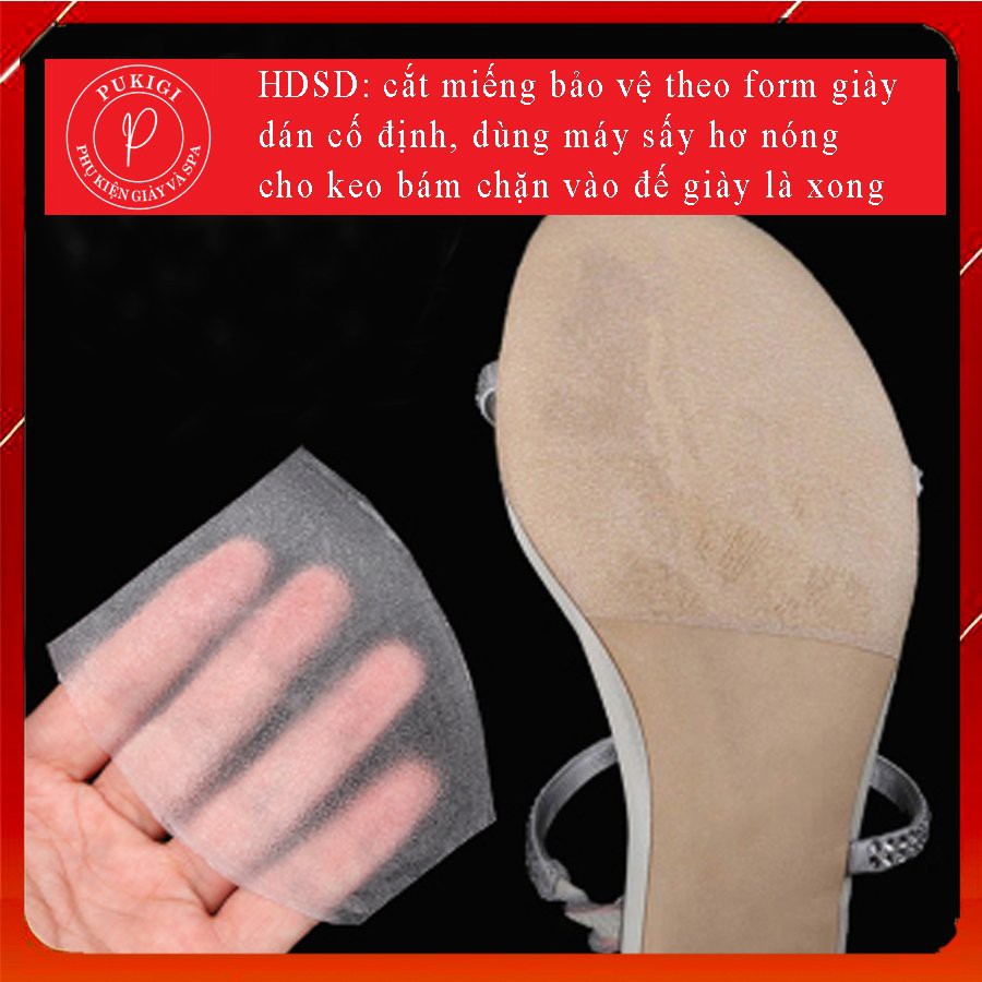 Dán đế giày 3M , Sole protector chống trơn trượt bảo vệ đế giày dụng cụ giày dép tiện ích giúp đế giày luôn mới