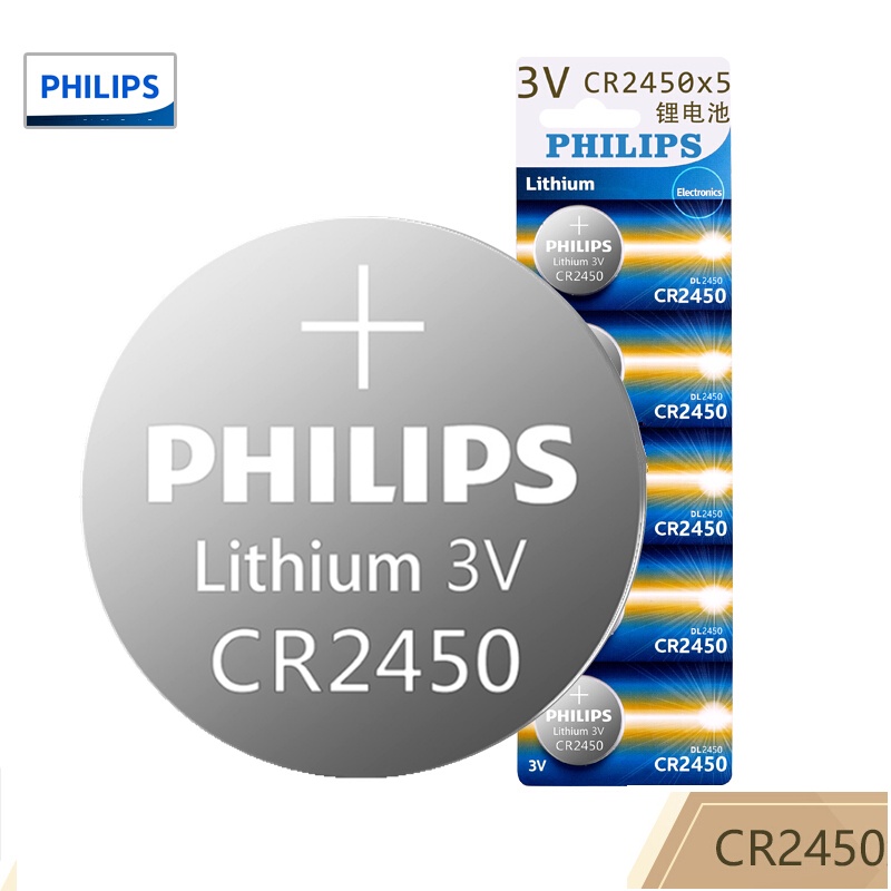 Pin nồi cơm điện Panasonic CR2450 / H1AN 3V chân hàn 20mm