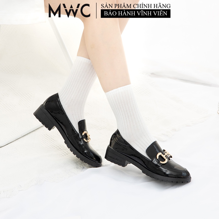 Giày Oxford thời trang MWC giày đế cao vintage hot trend hàn quốc NUOX- 9602