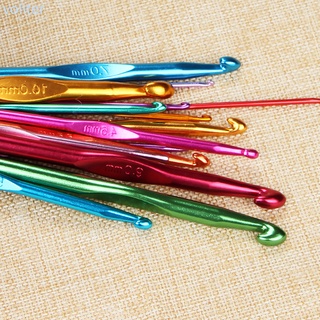 Set 12 kim đan móc len thủ công DIY