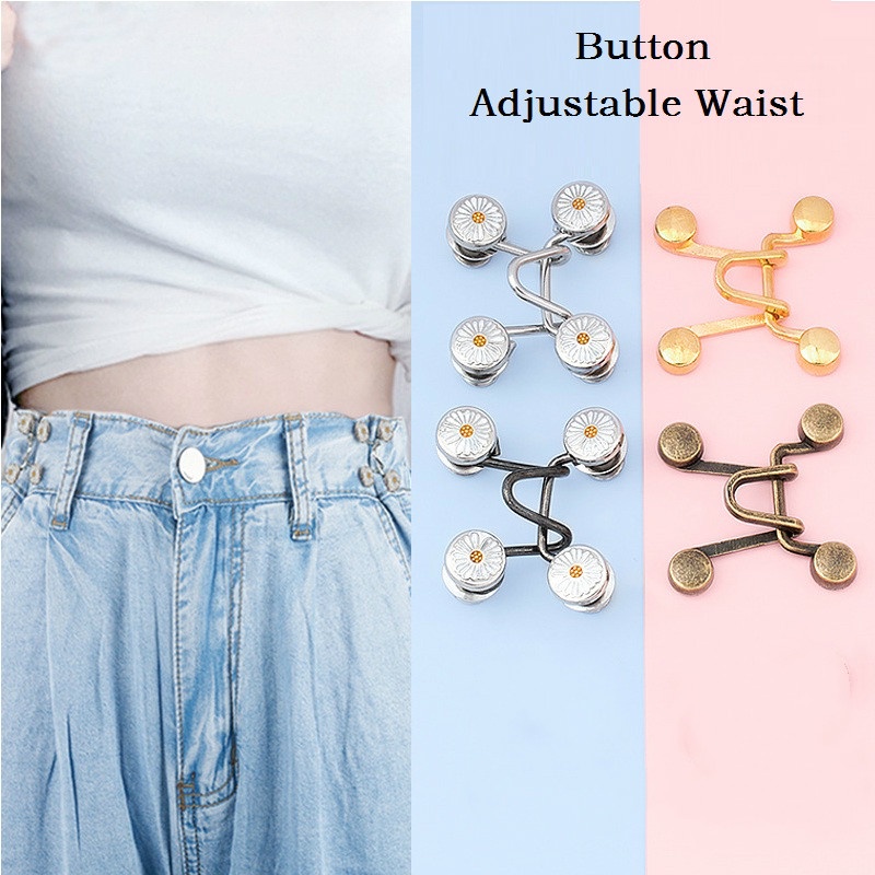 Nút Quần Jeans Bằng Hợp Kim Kẽm Có Thể Tháo Rời Tiện Dụng