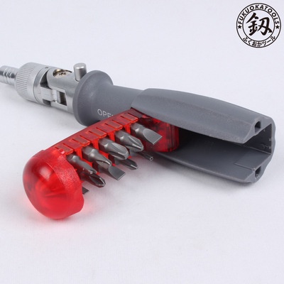 Tovit tuốc tô vít nam châm nhiều đầu chỉnh góc đảo chiều đa năng Nhật FukuokaTools FO-9005X