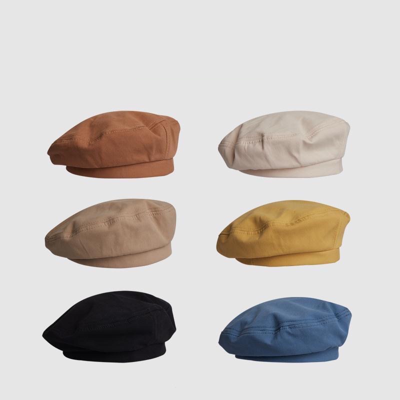 Mũ Beret Vải Mỏng Phong Cách Retro Dành Cho Nữ